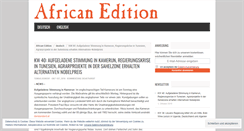 Desktop Screenshot of african-edition.com